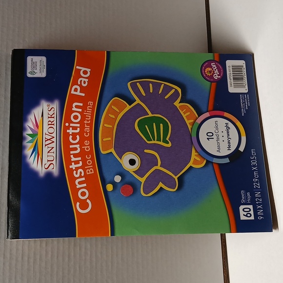 SunWorks Construction Pad with Fish Design NWT - Picture 4 of 5